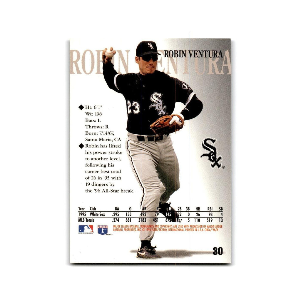 Robin Ventura 1996 Circa #30 Chicago White Sox Baseball Card NM
