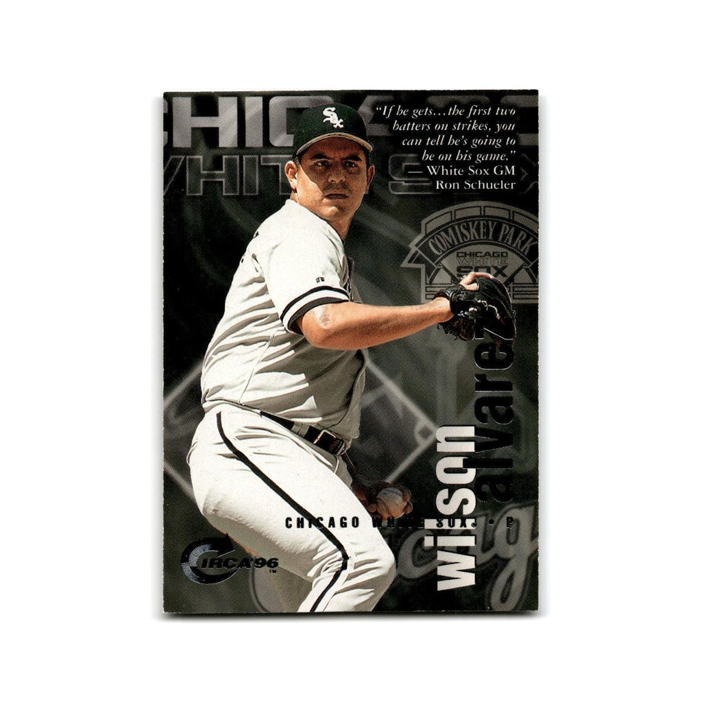 Wilson Alvarez 1996 Circa #24 Chicago White Sox Baseball Card NM