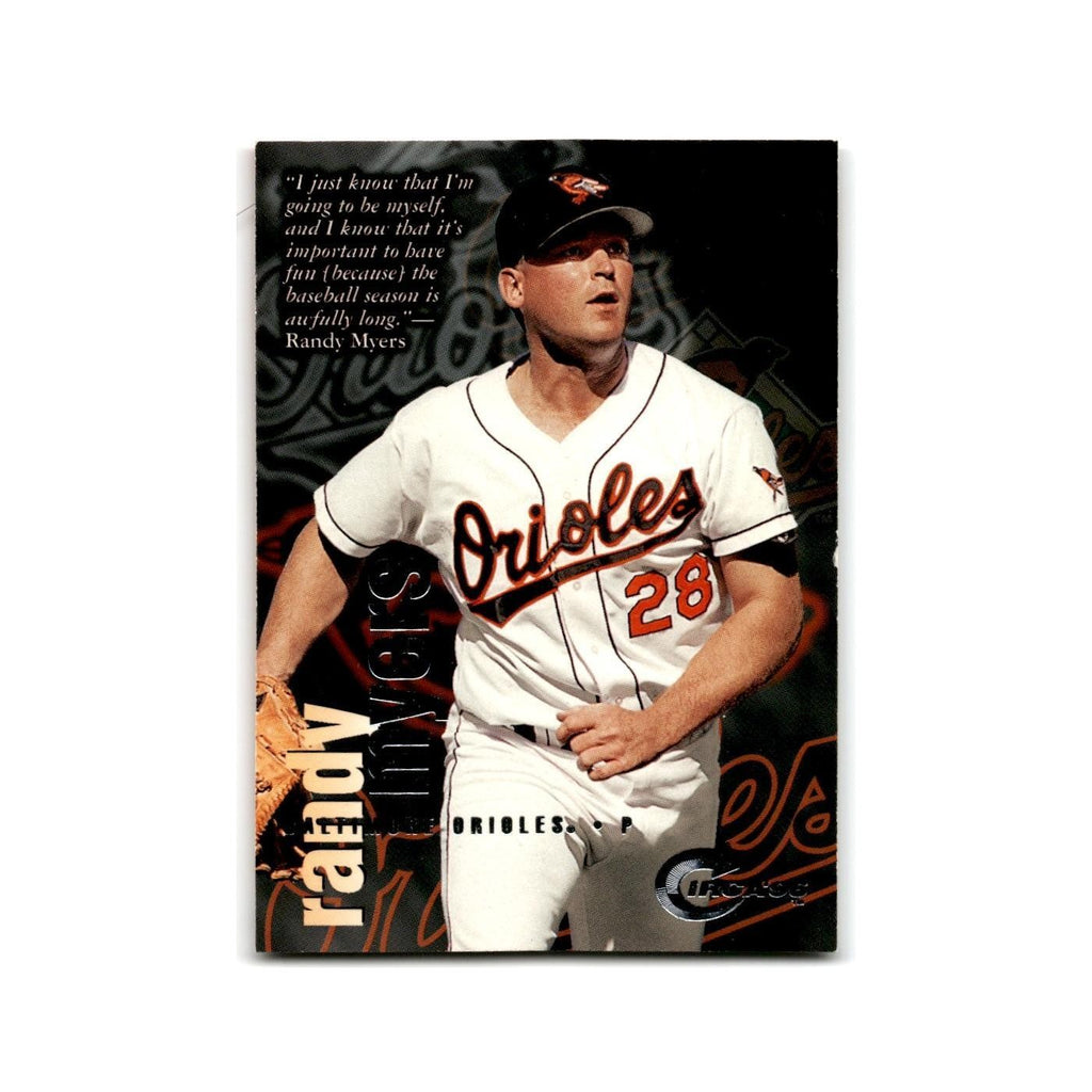 Randy Myers 1996 Circa #6 Baltimore Orioles Baseball Card NM