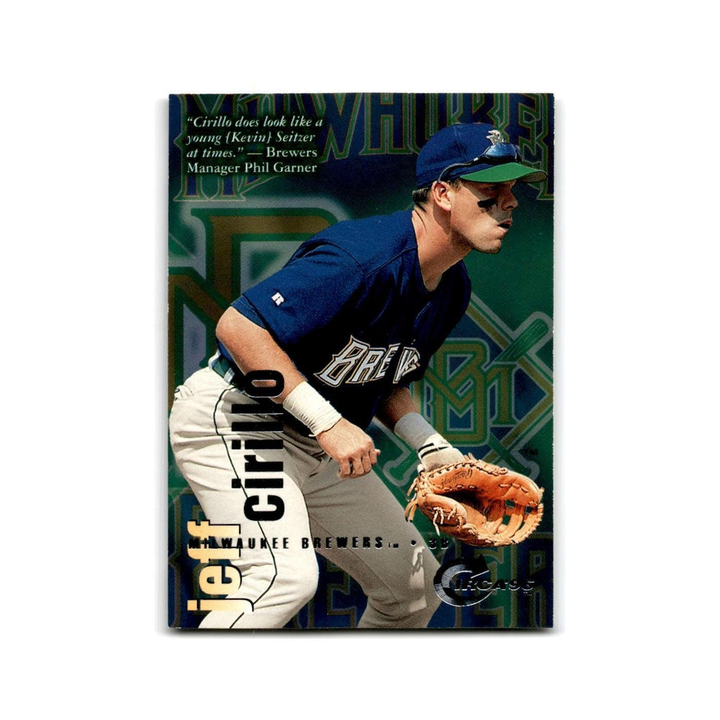 Jeff Cirillo 1996 Circa #50 Milwaukee Brewers Baseball Card NM