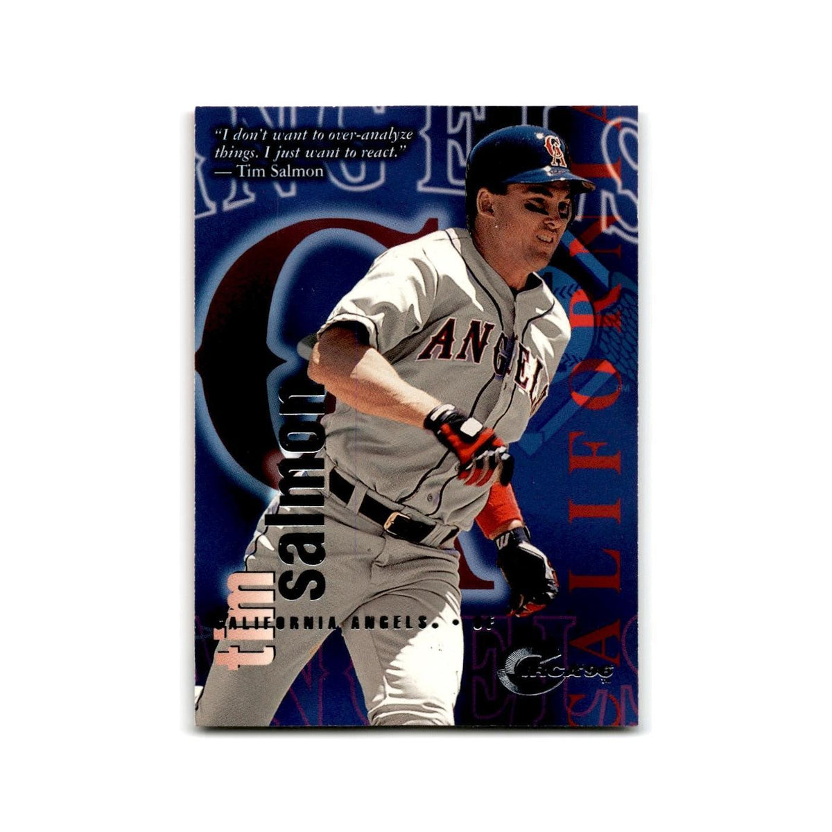 Tim Salmon 1996 Circa #22 California Angels Baseball Card NM