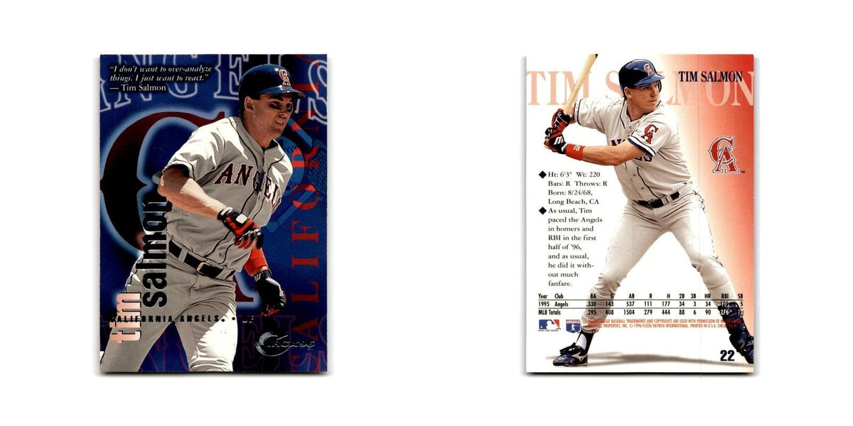 Tim Salmon 1996 Circa #22 California Angels Baseball Card NM