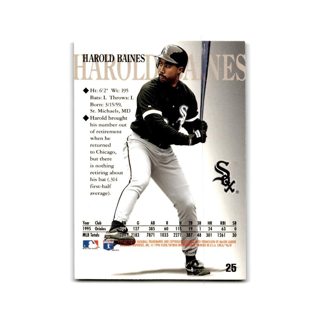 Harold Baines 1996 Circa #25 Chicago White Sox Baseball Card NM