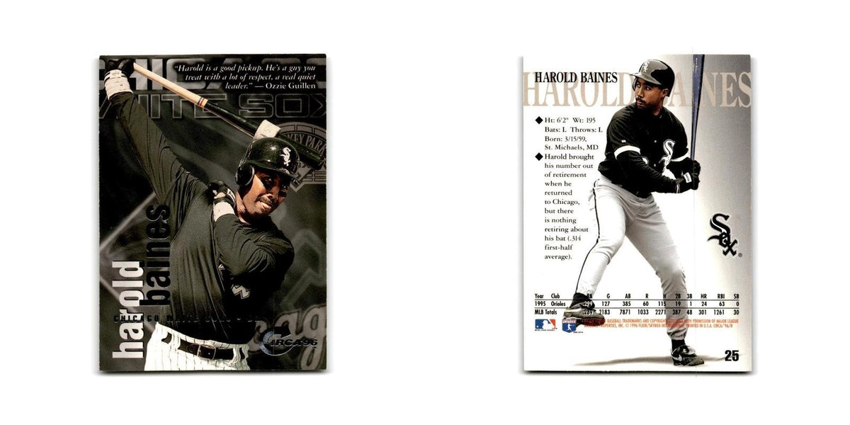Harold Baines 1996 Circa #25 Chicago White Sox Baseball Card NM