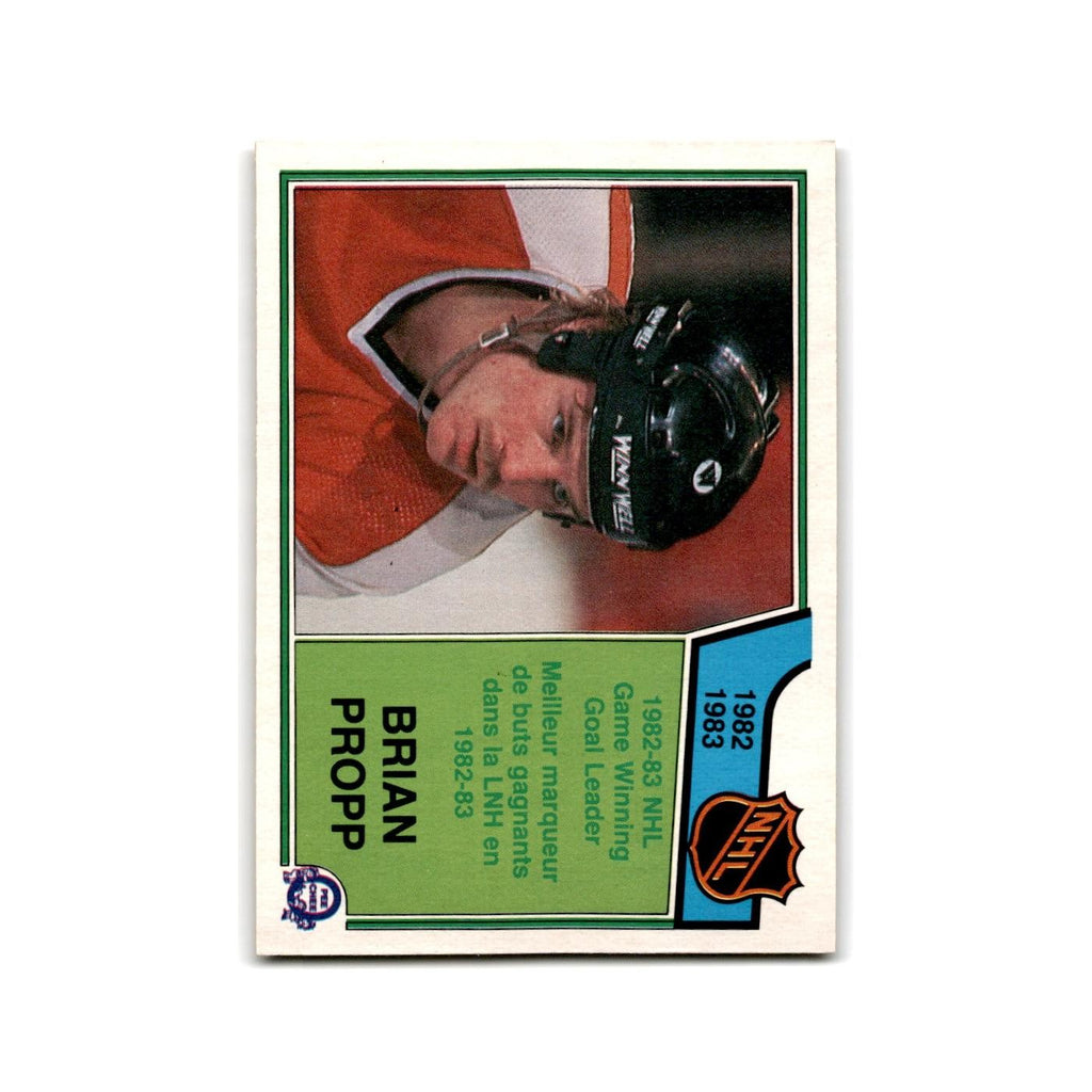1983 O-Pee-Chee Brian Propp GWG Leader #218