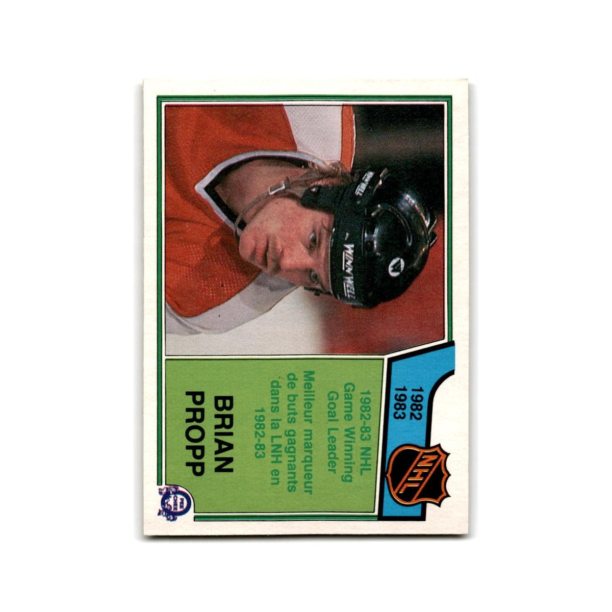 1983 O-Pee-Chee Brian Propp GWG Leader #218