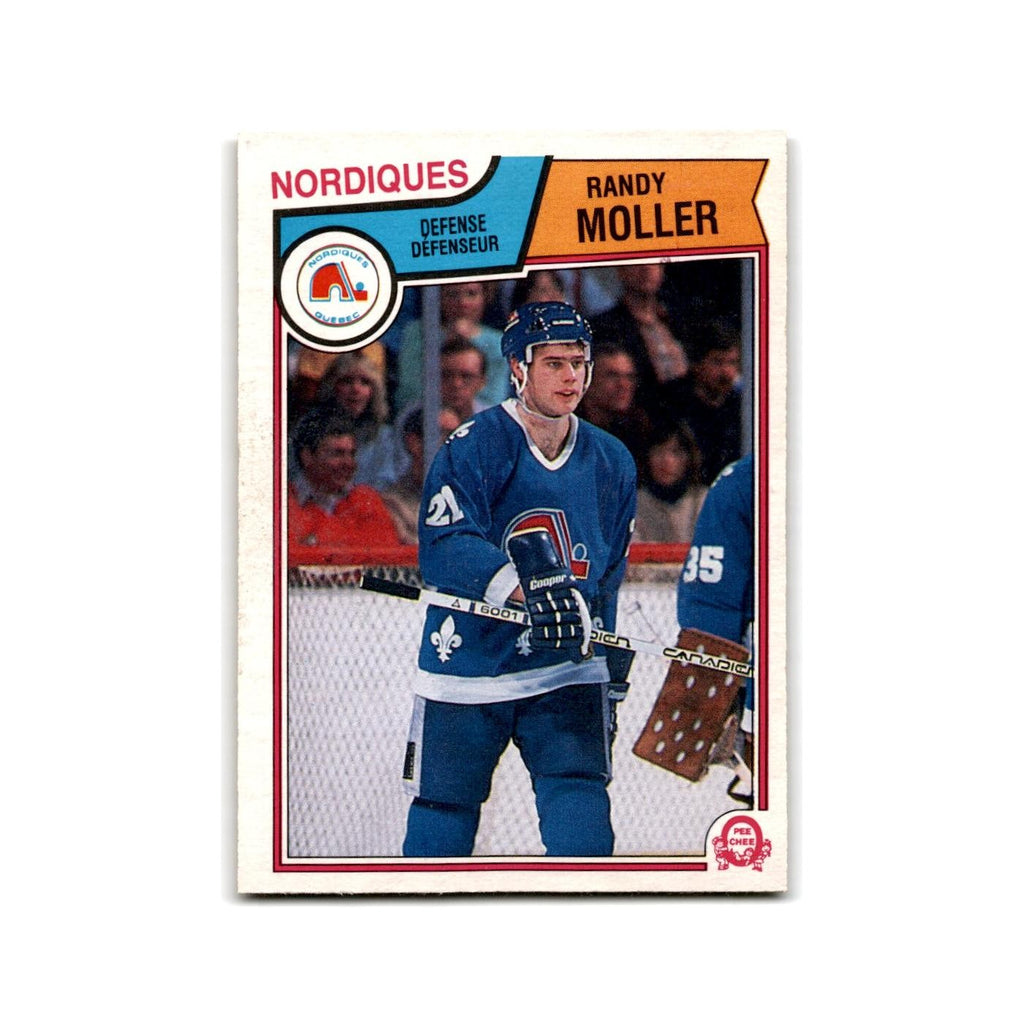 1983 O-Pee-Chee Randy Moller RC Quebec Nordiques #297