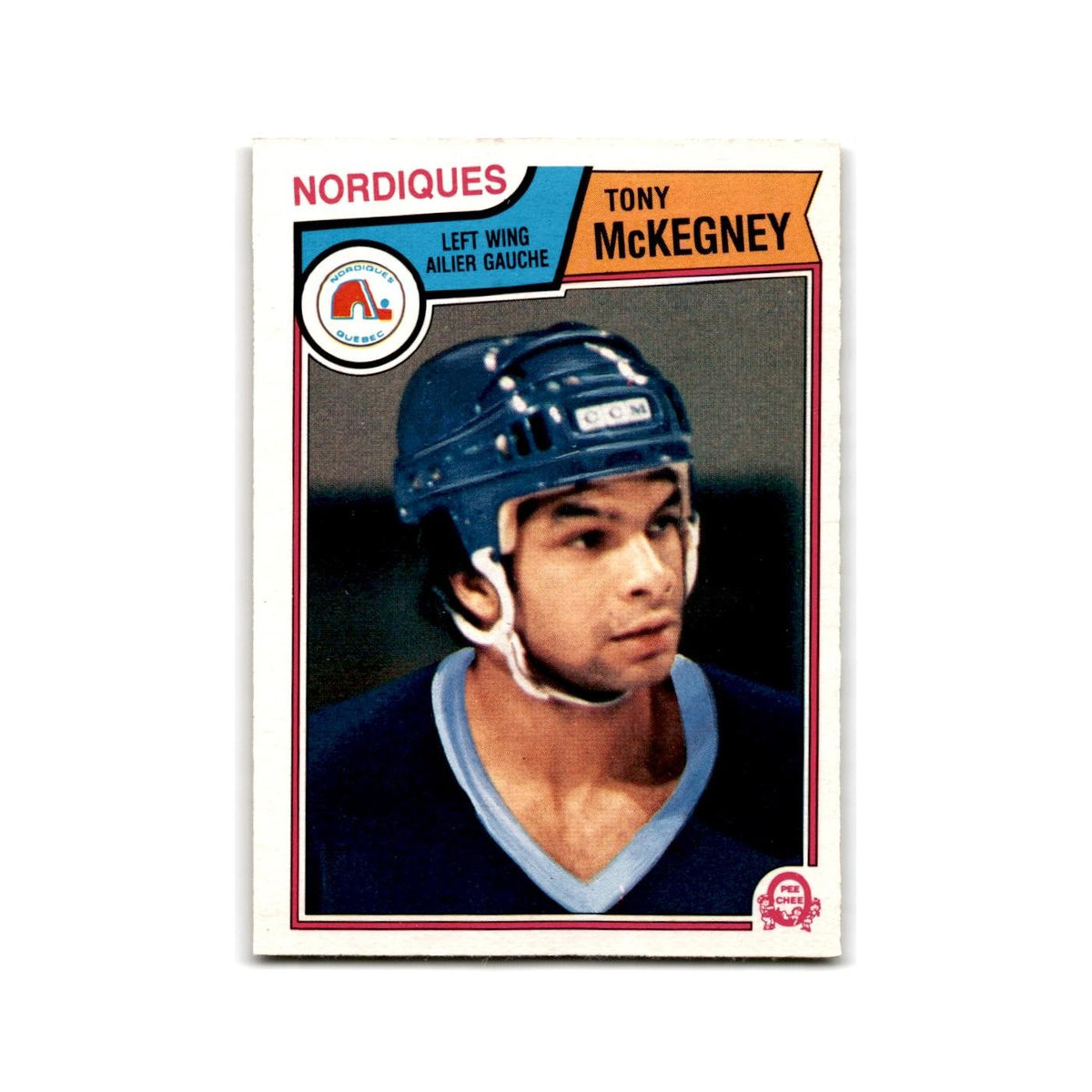1983 O-Pee-Chee Tony McKegney Quebec Nordiques #296