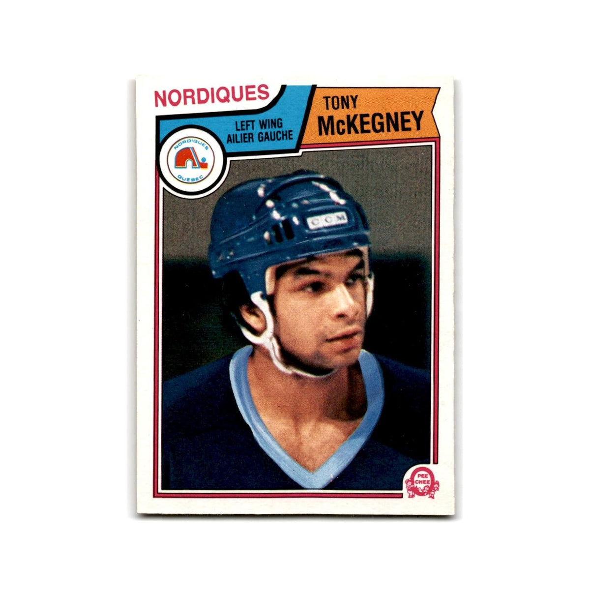 1983 O-Pee-Chee Tony McKegney Quebec Nordiques #296