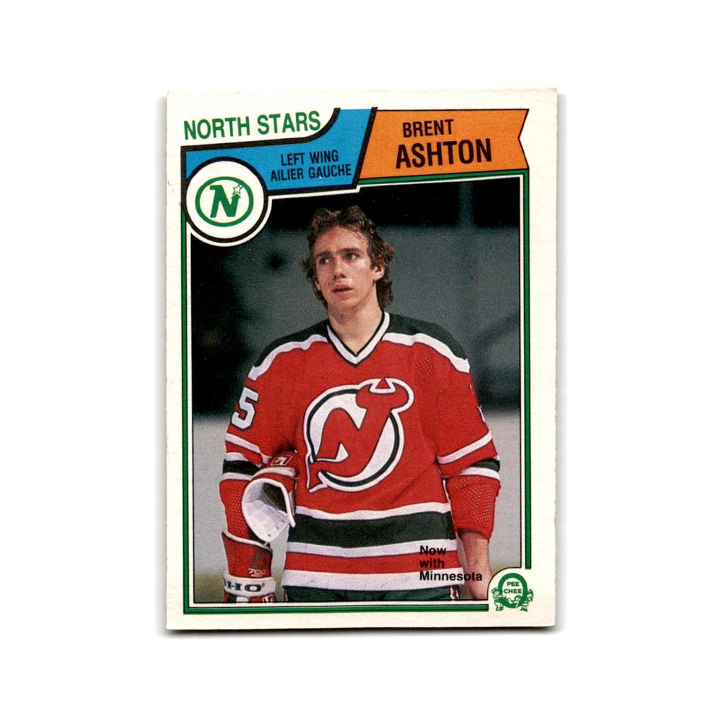 1983 O-Pee-Chee Brent Ashton Minnesota North Stars #225