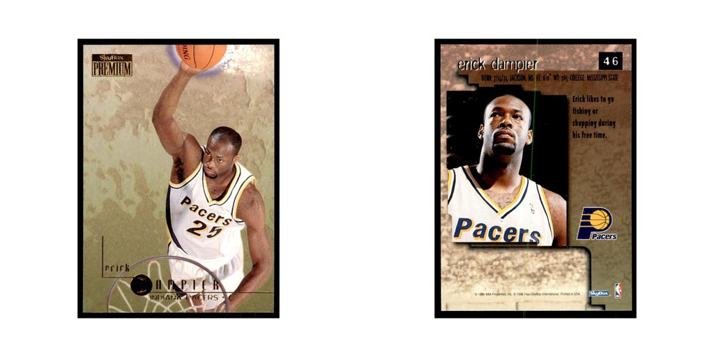 1996 SkyBox Premium Erick Dampier Basketball Cards #46