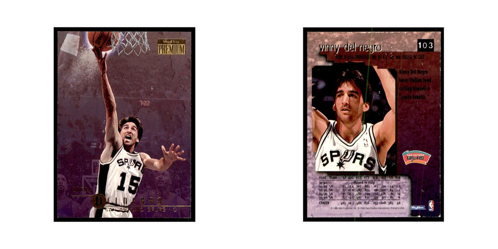 1996 SkyBox Premium Vinny Del Negro Basketball Cards #103