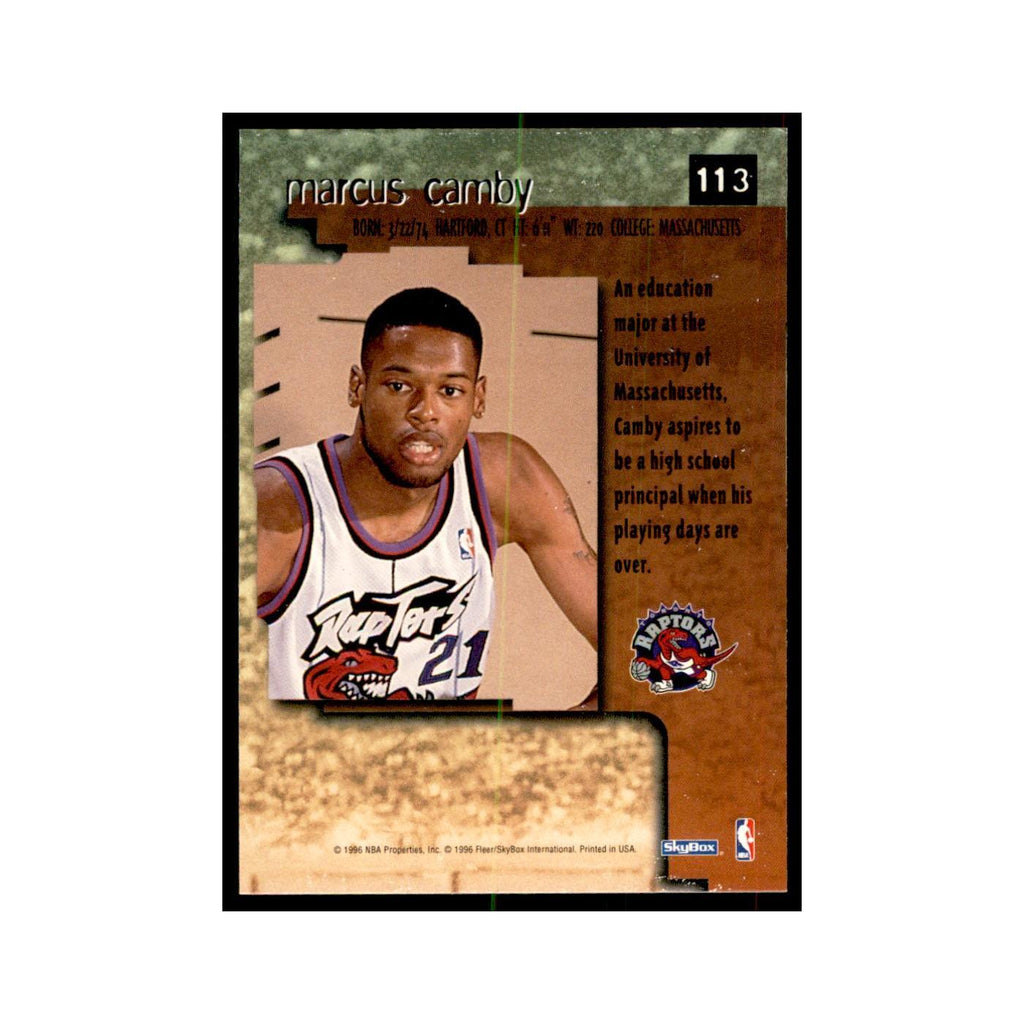 1996 SkyBox Premium Marcus Camby Basketball Cards #113