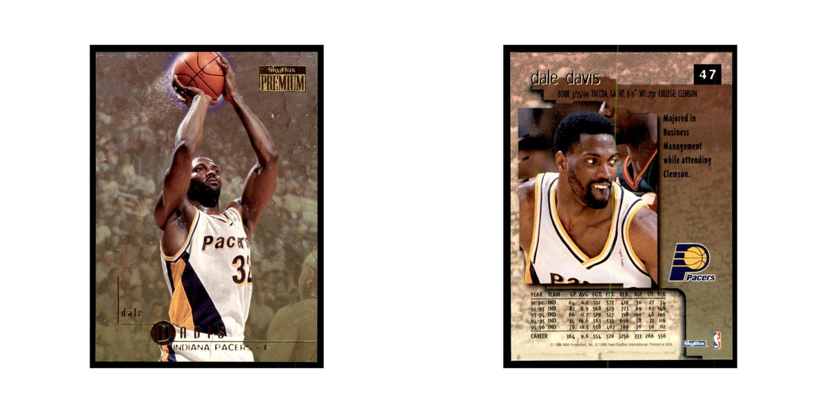 1996 SkyBox Premium Dale Davis Basketball Cards #47