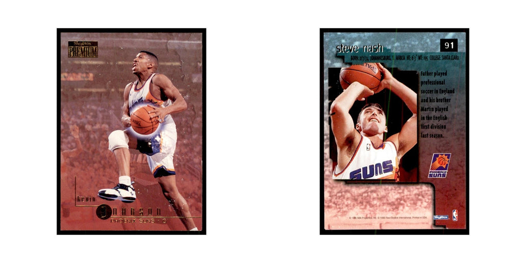 1996 SkyBox Premium Steve Nash Basketball Cards #91