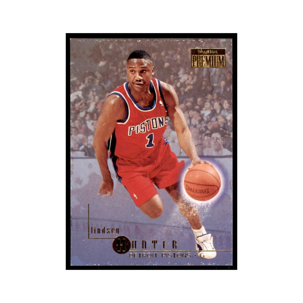 1996 SkyBox Premium Lindsey Hunter Basketball Cards #35