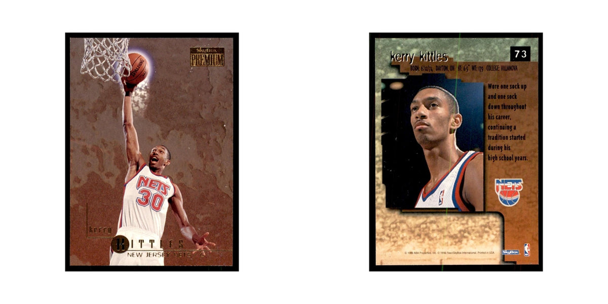 1996 SkyBox Premium Kerry Kittles Basketball Cards #73