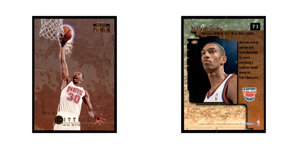 1996 SkyBox Premium Kerry Kittles Basketball Cards #73