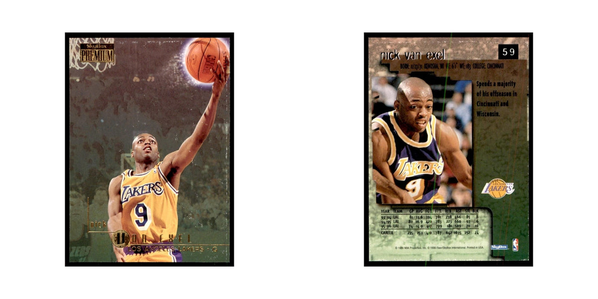 1996 SkyBox Premium Nick Van Exel Basketball Cards #59