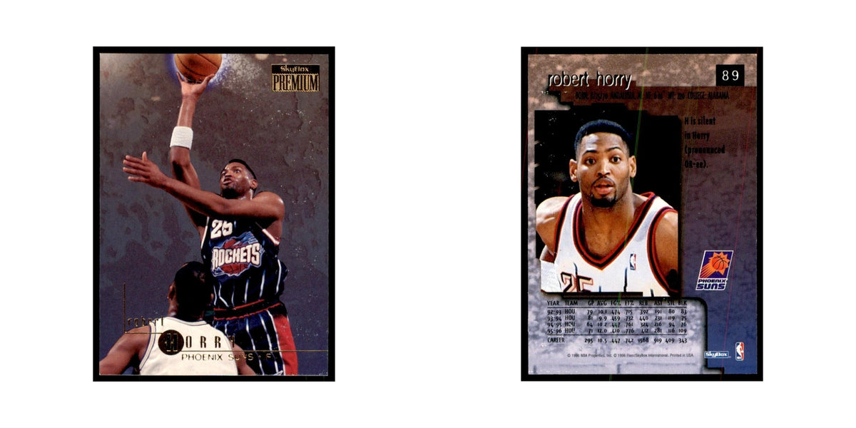 1996 SkyBox Premium Robert Horry Basketball Cards #89