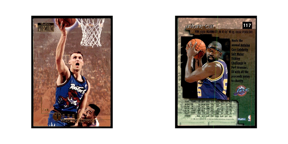 1996 SkyBox Premium Antoine Carr Basketball Cards #117