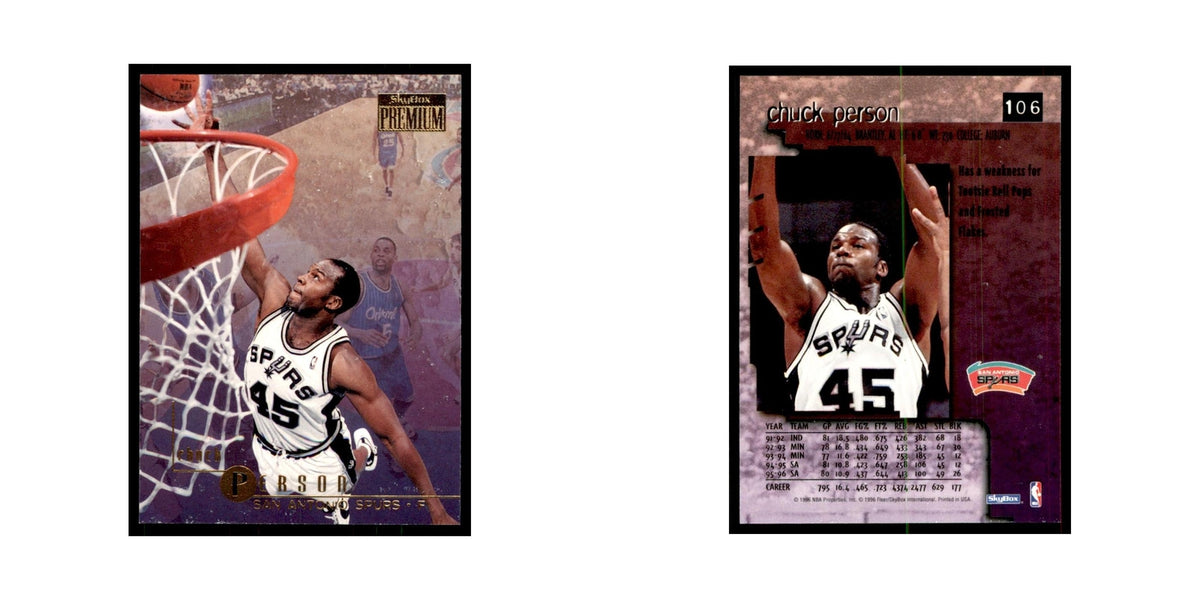1996 SkyBox Premium Chuck Person Basketball Cards #106
