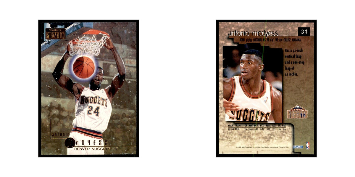 1996 SkyBox Premium Antonio McDyess Basketball Cards #31