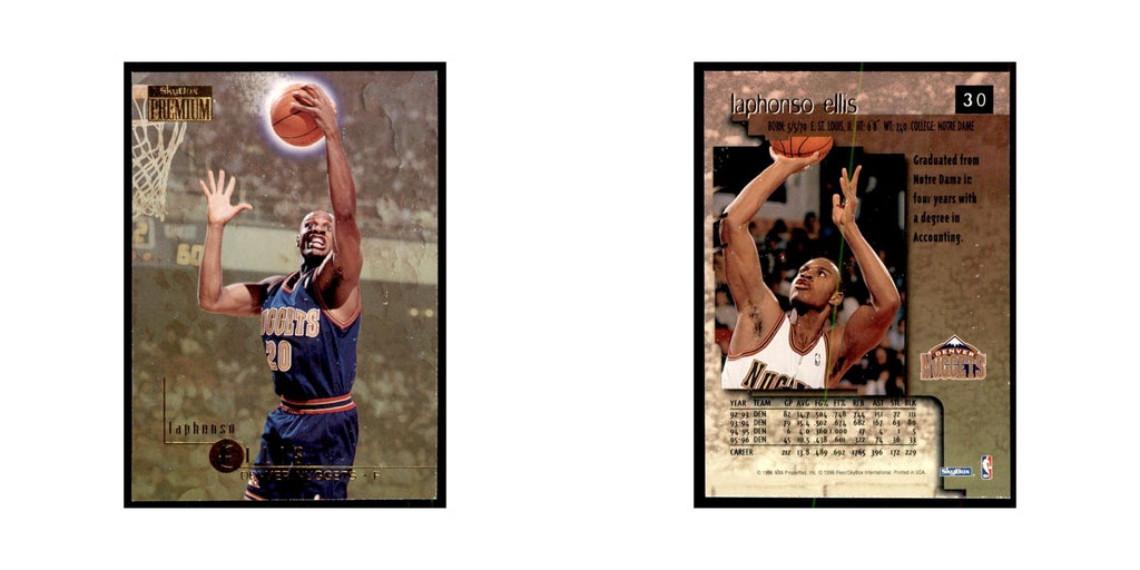 1996 SkyBox Premium LaPhonso Ellis Basketball Cards #30
