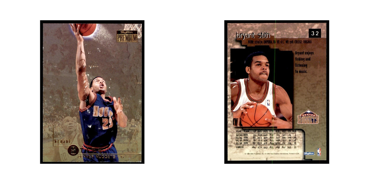 1996 SkyBox Premium Bryant Stith Basketball Cards #32