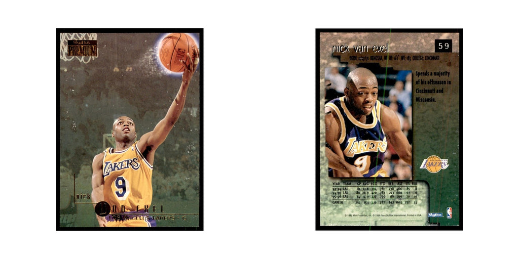 1996 SkyBox Premium Nick Van Exel Basketball Cards #59