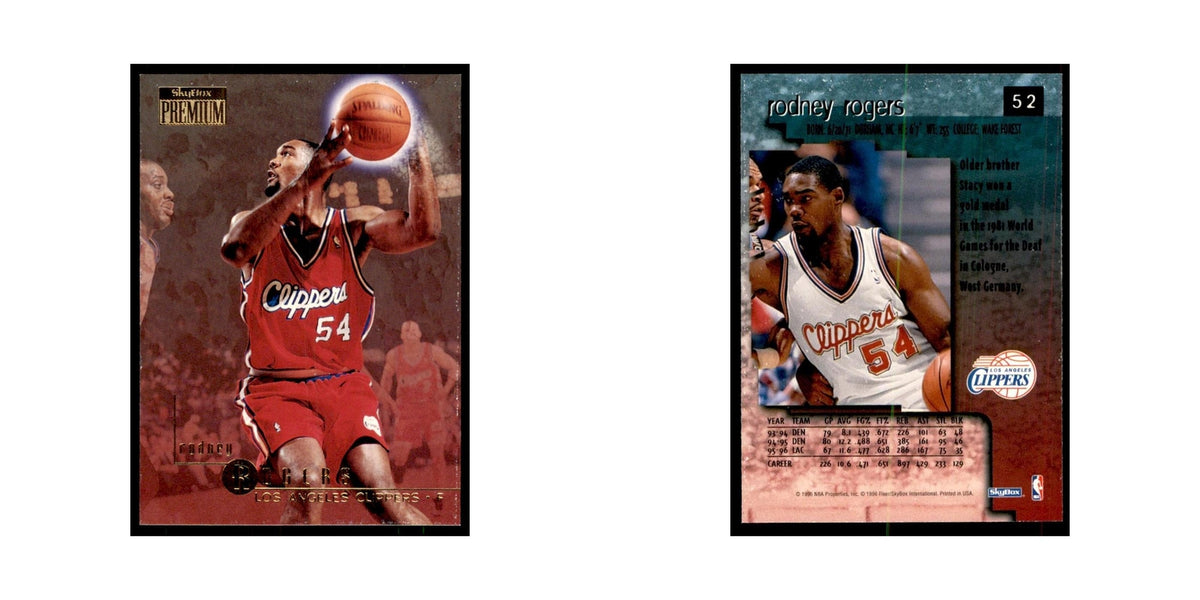 1996 SkyBox Premium Rodney Rogers Basketball Cards #52