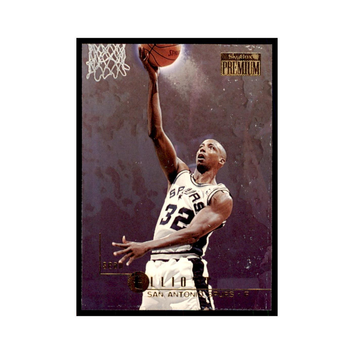 1996 SkyBox Premium Sean Elliott Basketball Cards #104