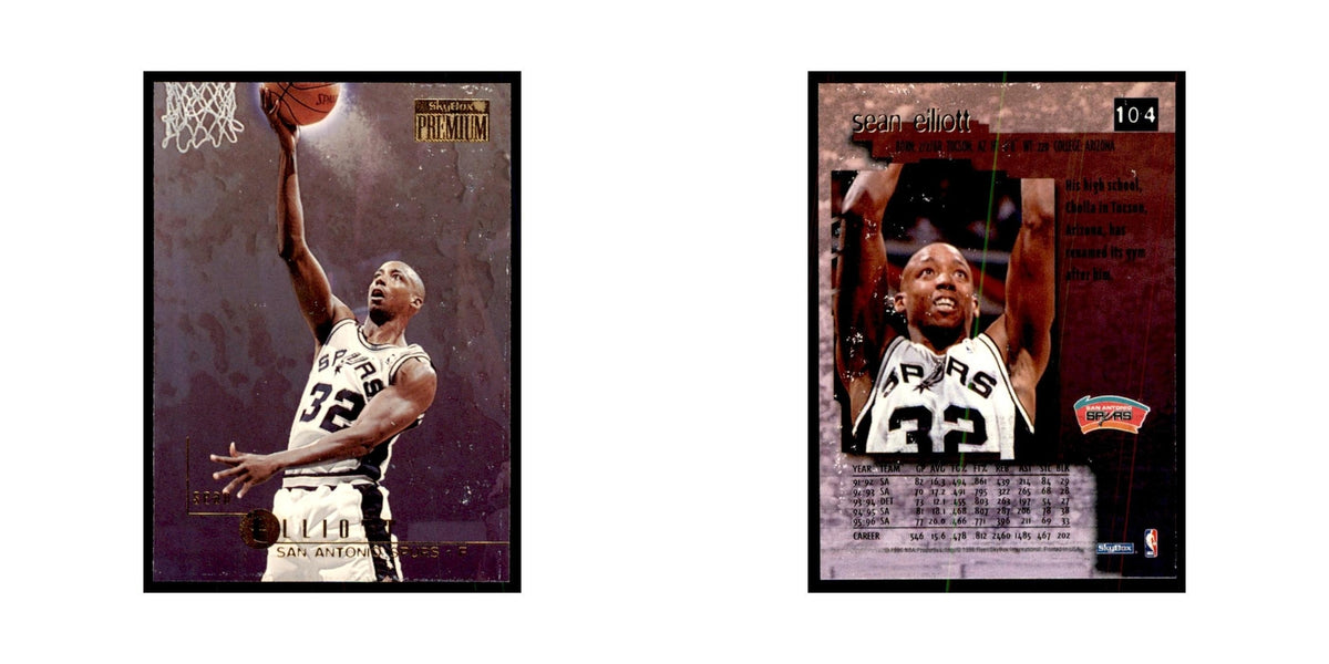 1996 SkyBox Premium Sean Elliott Basketball Cards #104