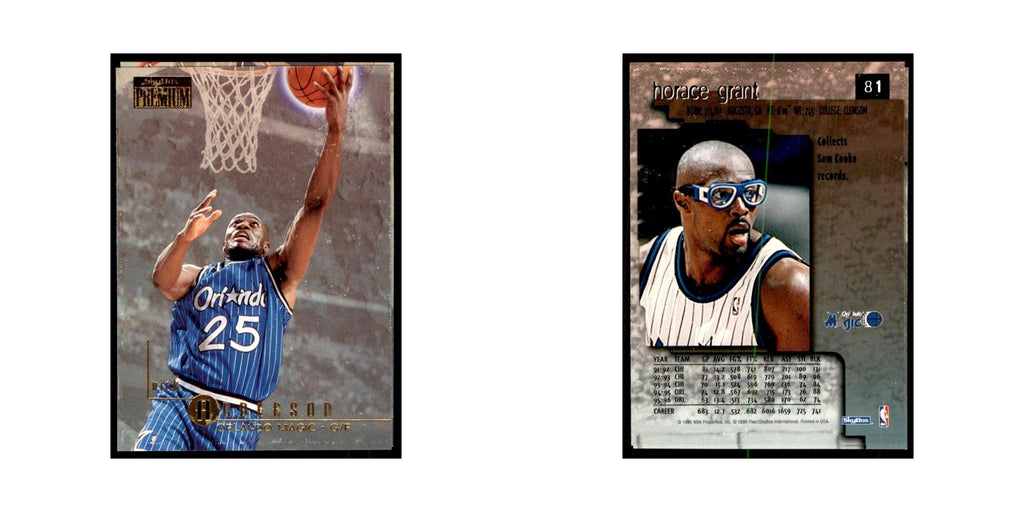1996 SkyBox Premium Horace Grant Basketball Cards #81
