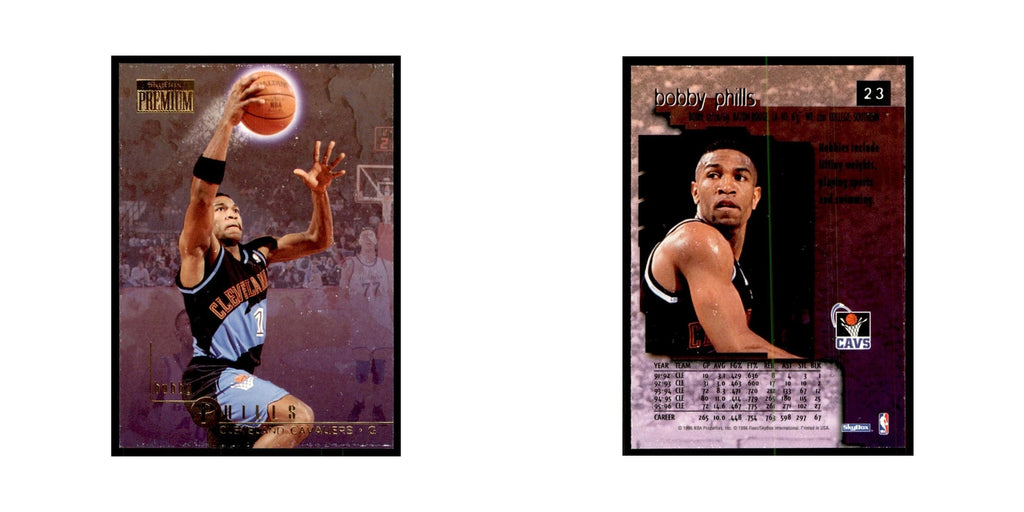1996 SkyBox Premium Bobby Phills Basketball Cards #23