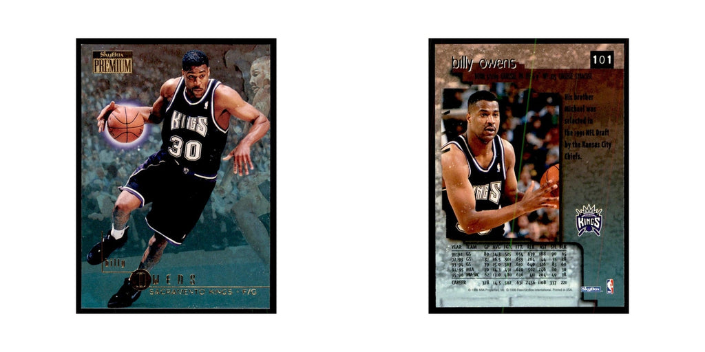 1996 SkyBox Premium Billy Owens Basketball Cards #101
