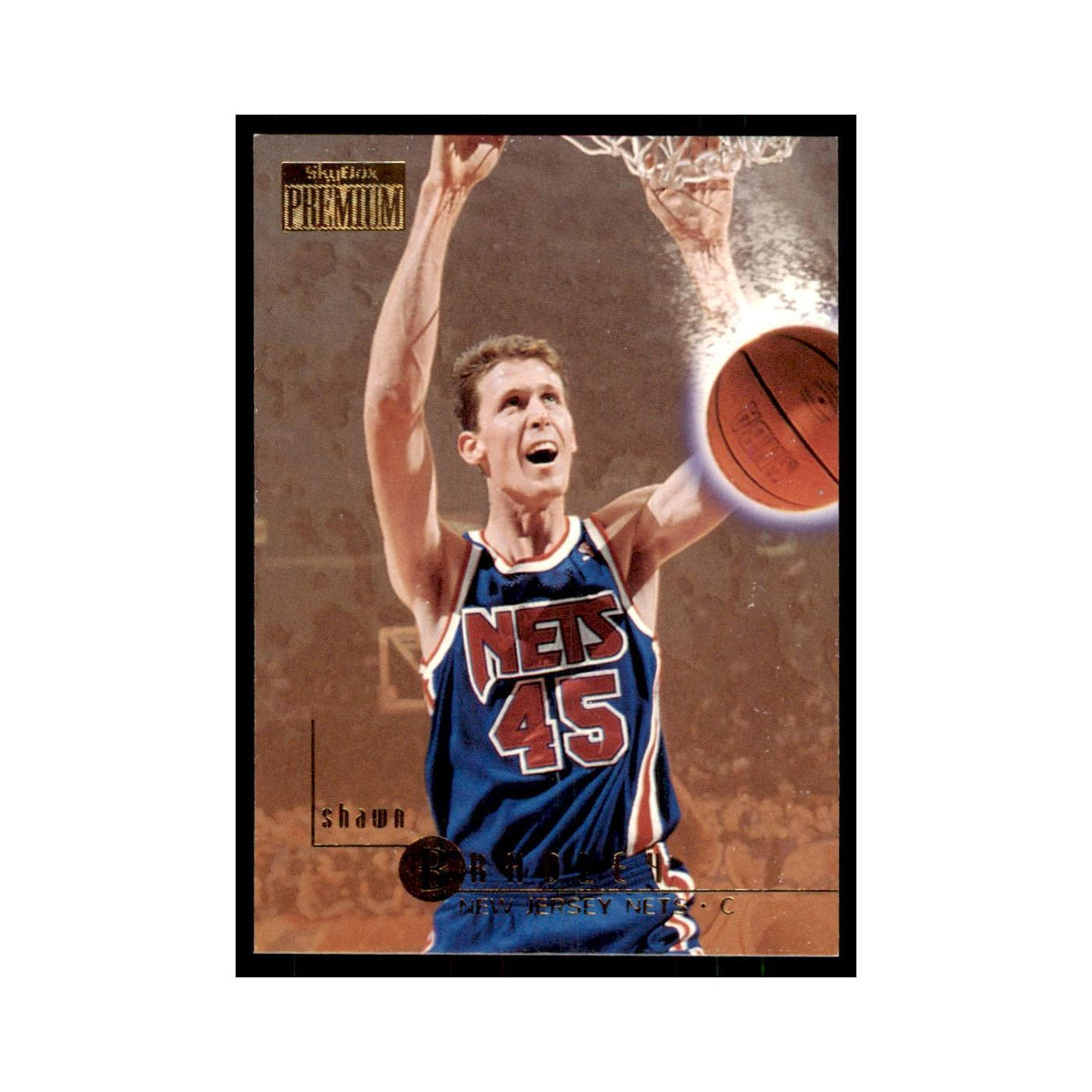 1996 SkyBox Premium Shawn Bradley Basketball Cards #71