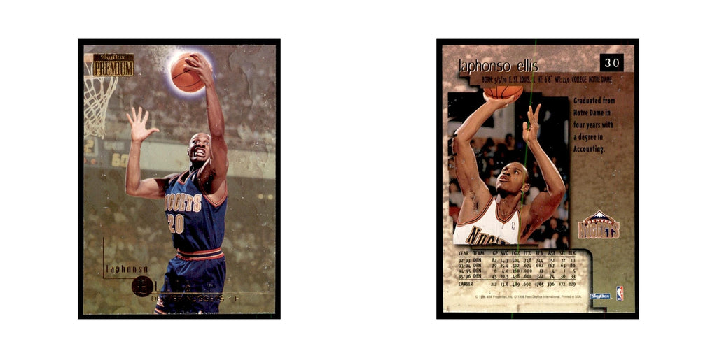 1996 SkyBox Premium LaPhonso Ellis Basketball Cards #30