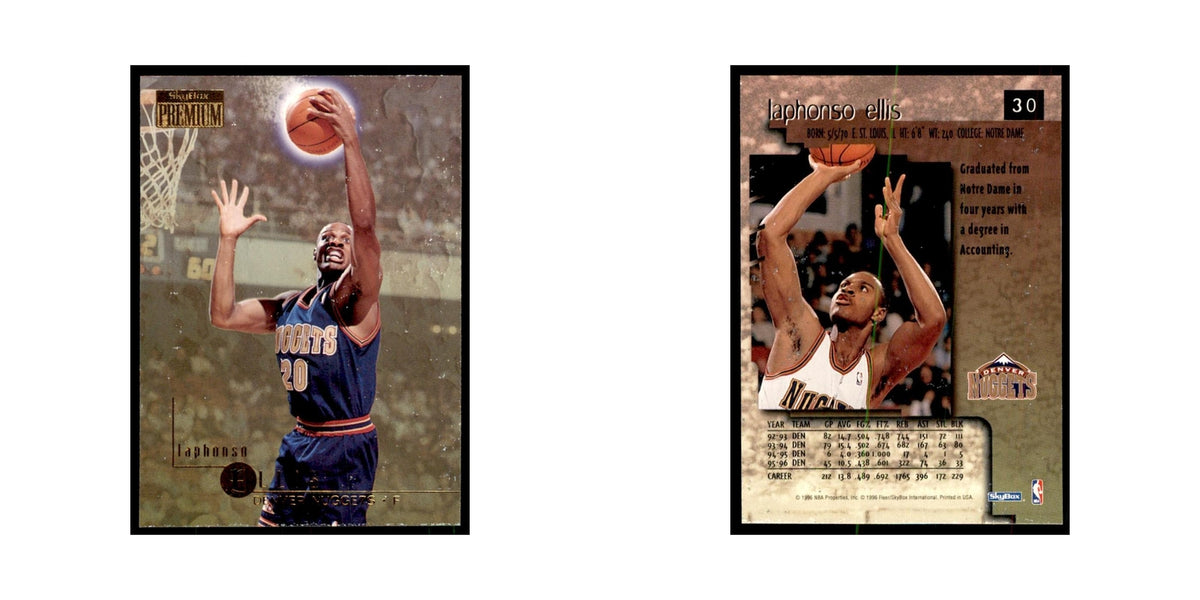 1996 SkyBox Premium LaPhonso Ellis Basketball Cards #30