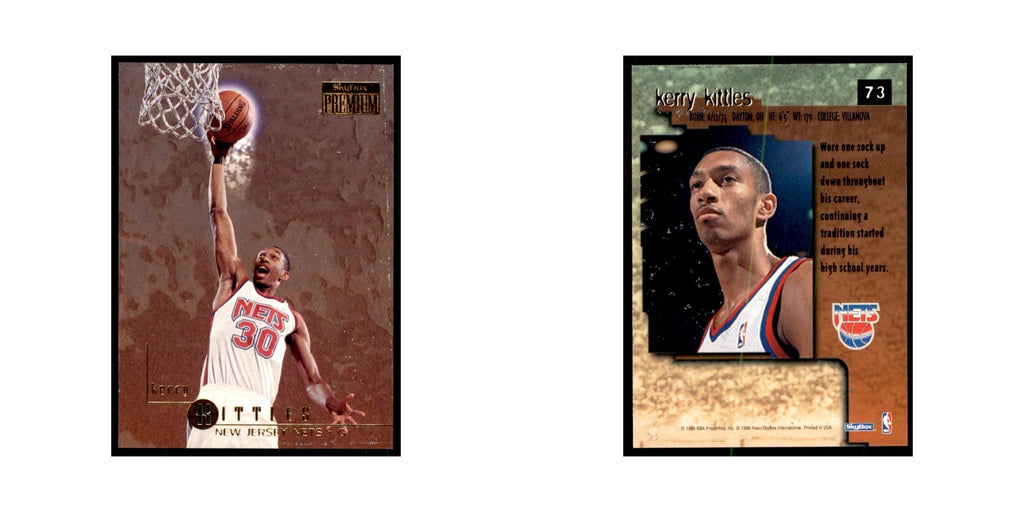 1996 SkyBox Premium Kerry Kittles Basketball Cards #73