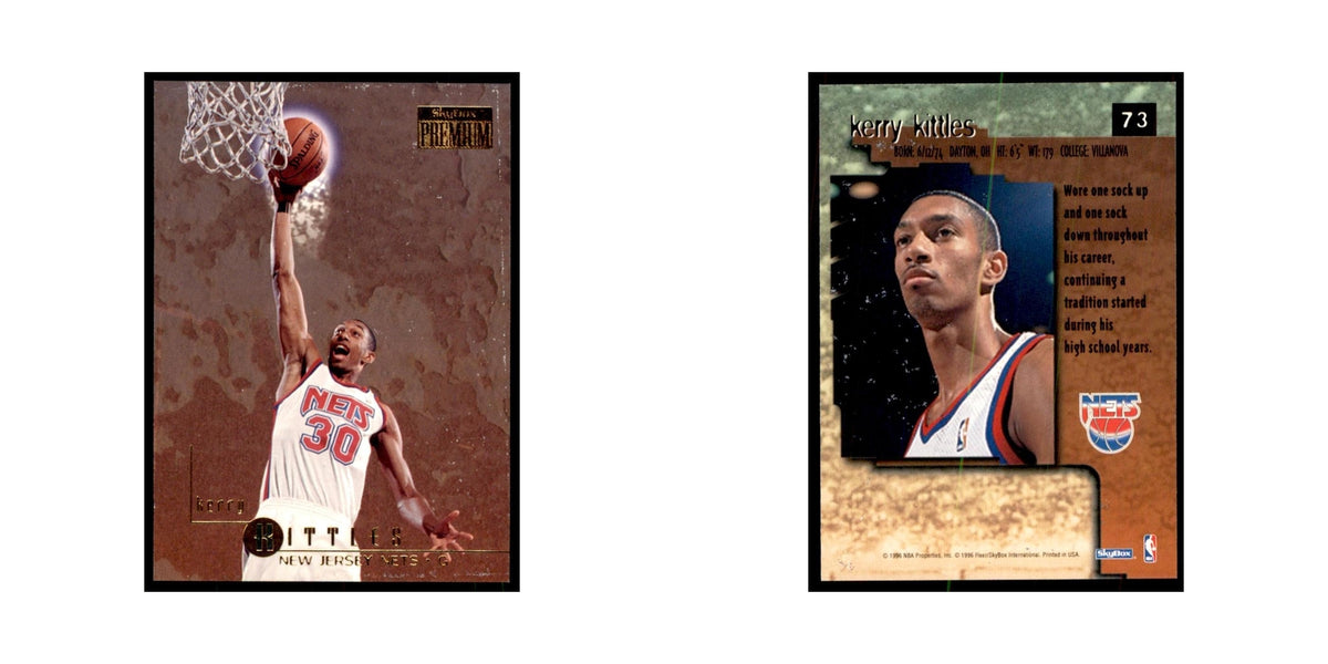 1996 SkyBox Premium Kerry Kittles Basketball Cards #73