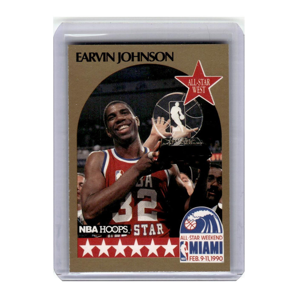 1990 Hoops Earvin Johnson Lakers #18