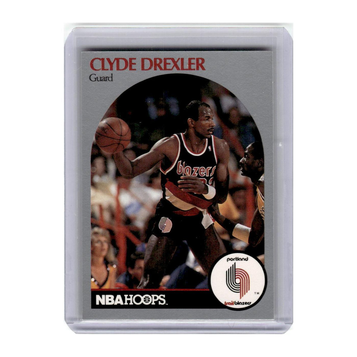1990 Hoops Clyde Drexler Blazers #245