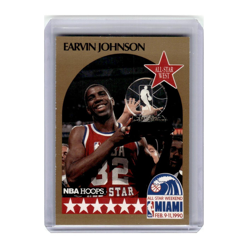 1990 Hoops Earvin Johnson Lakers #18