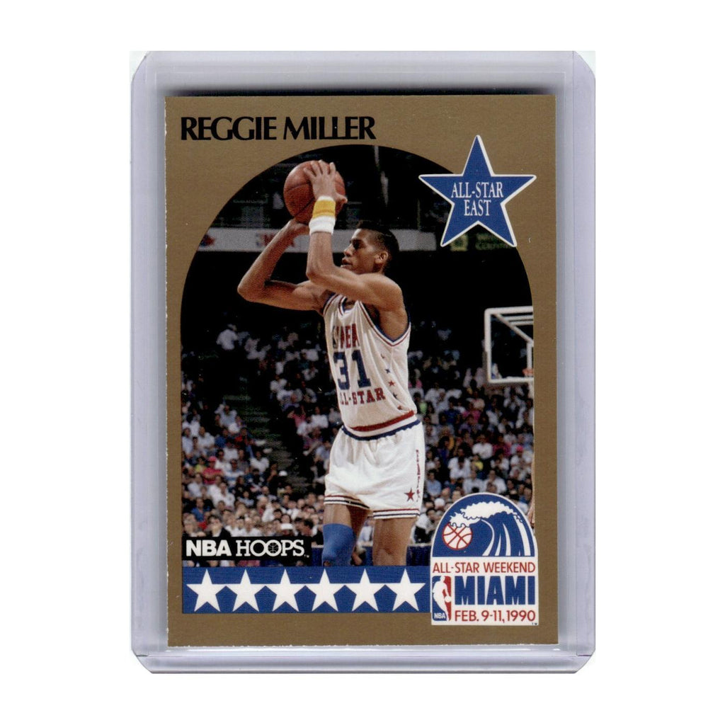 1990 Hoops Reggie Miller Pacers #7