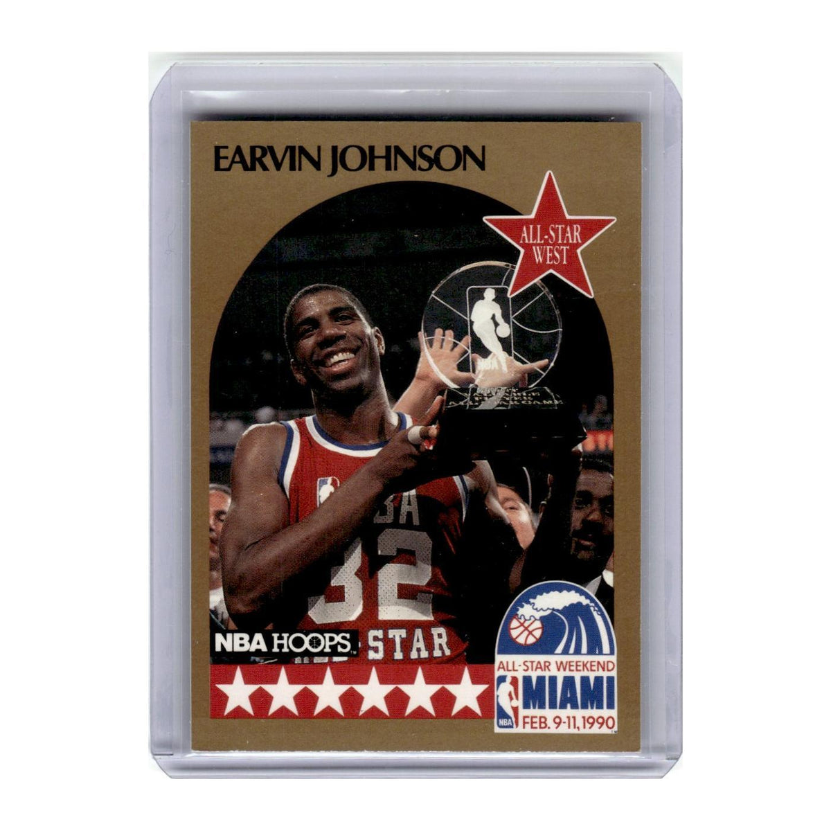 1990 Hoops Earvin Johnson Lakers #18