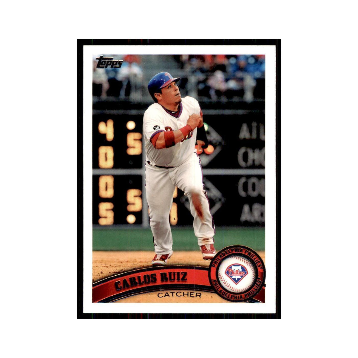 2011 Topps Carlos Ruiz Baseball Cards #219