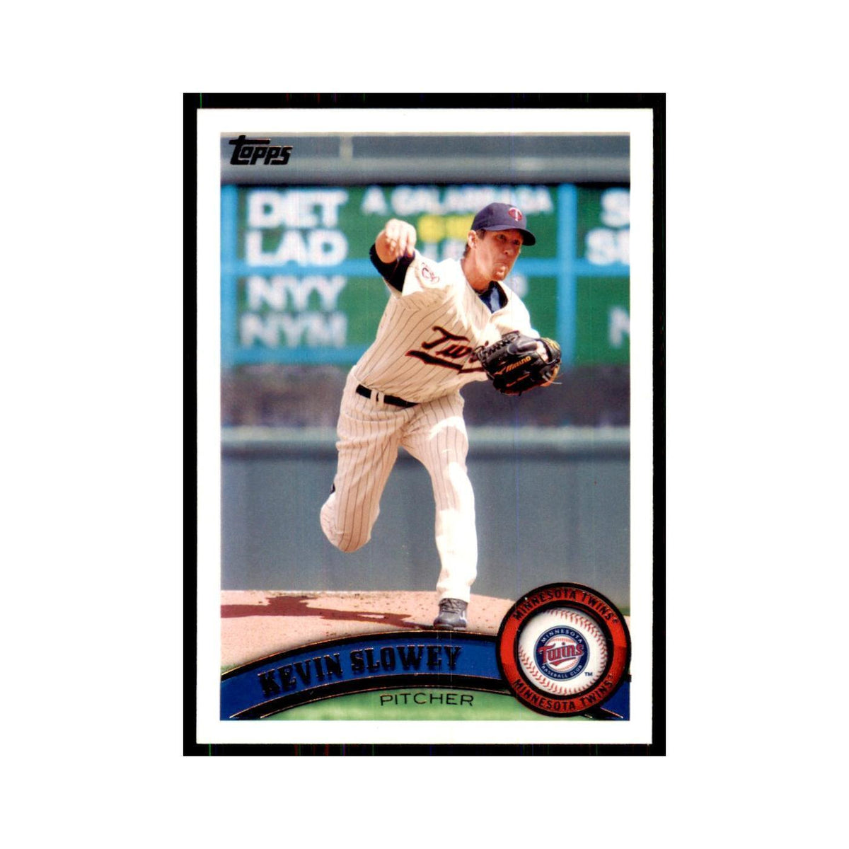 2011 Topps Kevin Slowey Baseball Cards #281
