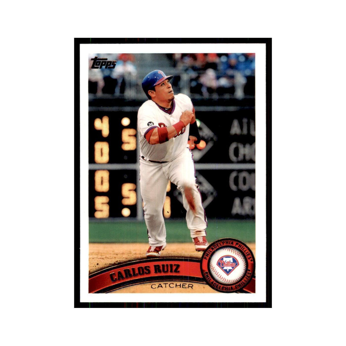 2011 Topps Carlos Ruiz Baseball Cards #219