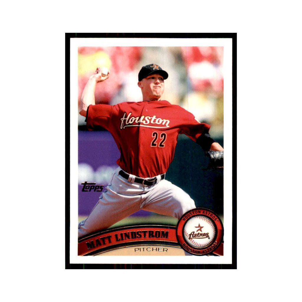 2011 Topps Matt Lindstrom Baseball Cards #222